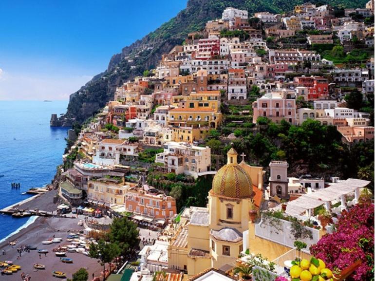 Blue Line House Positano Apartment ภายนอก รูปภาพ