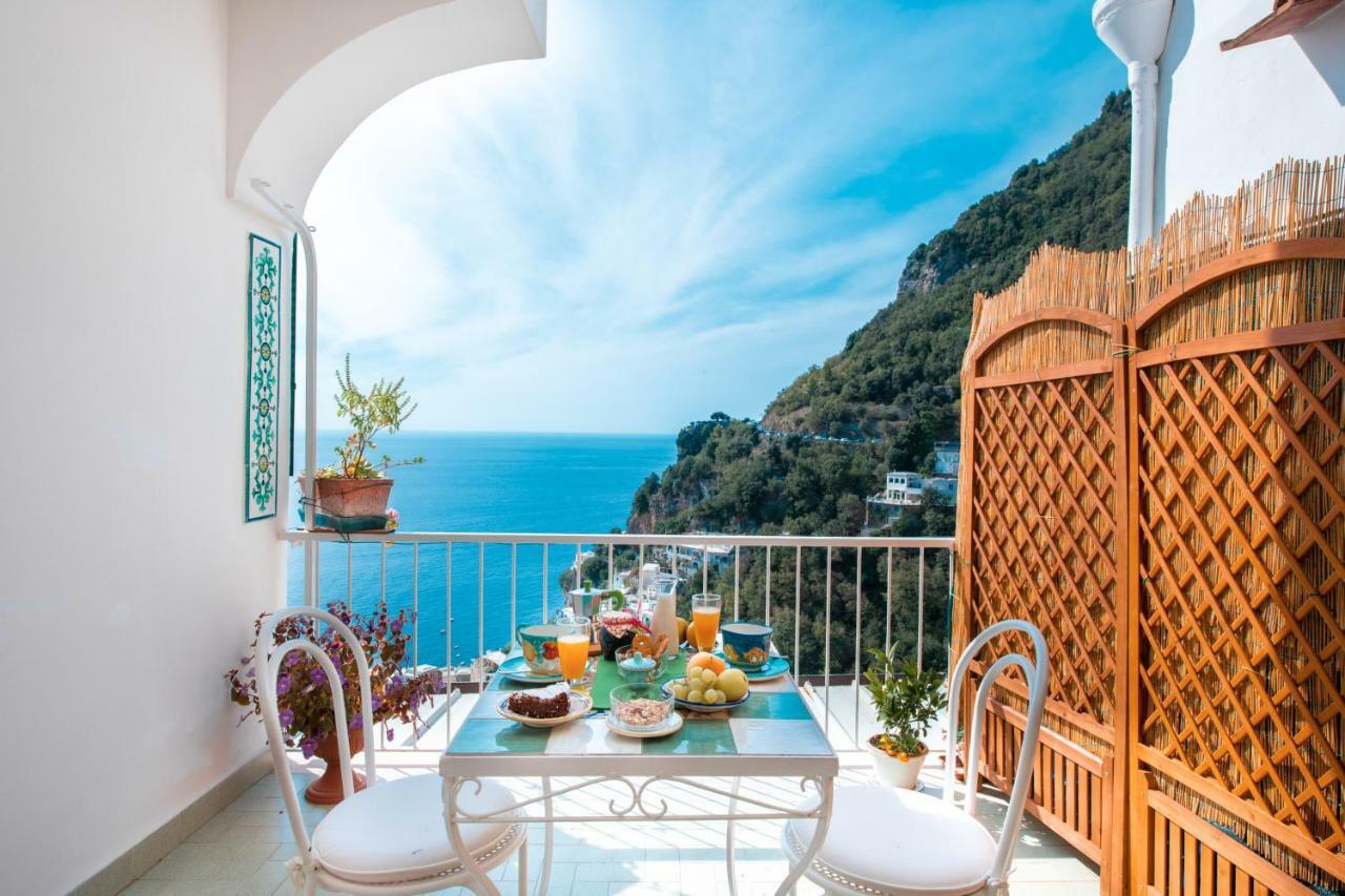 Blue Line House Positano Apartment ภายนอก รูปภาพ